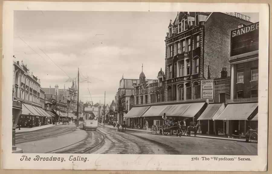 England Streets Of London 469 Vintage A4 Photo Print