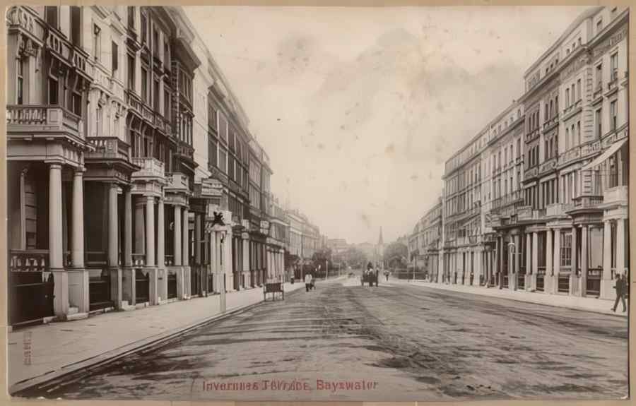 England Streets Of London 507 Vintage A4 Photo Print