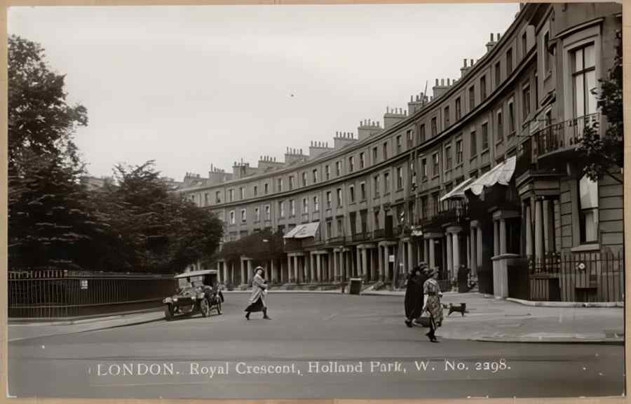 England Streets Of London 519 Vintage A4 Photo Print