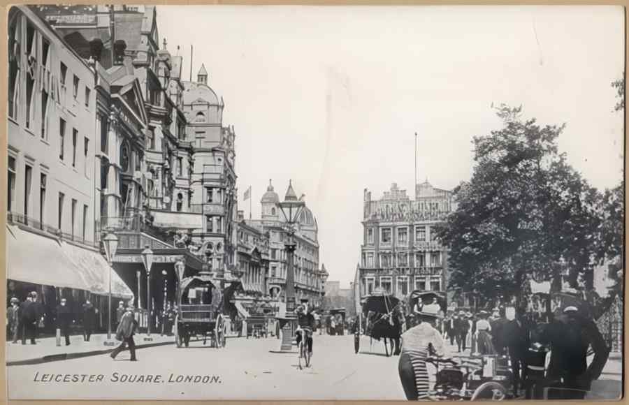 England Streets Of London 532 Vintage A4 Photo Print