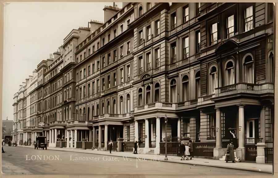 England Streets Of London 533 Vintage A4 Photo Print