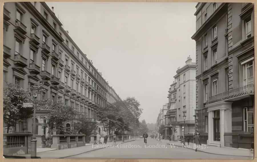 England Streets Of London 546 Vintage A4 Photo Print