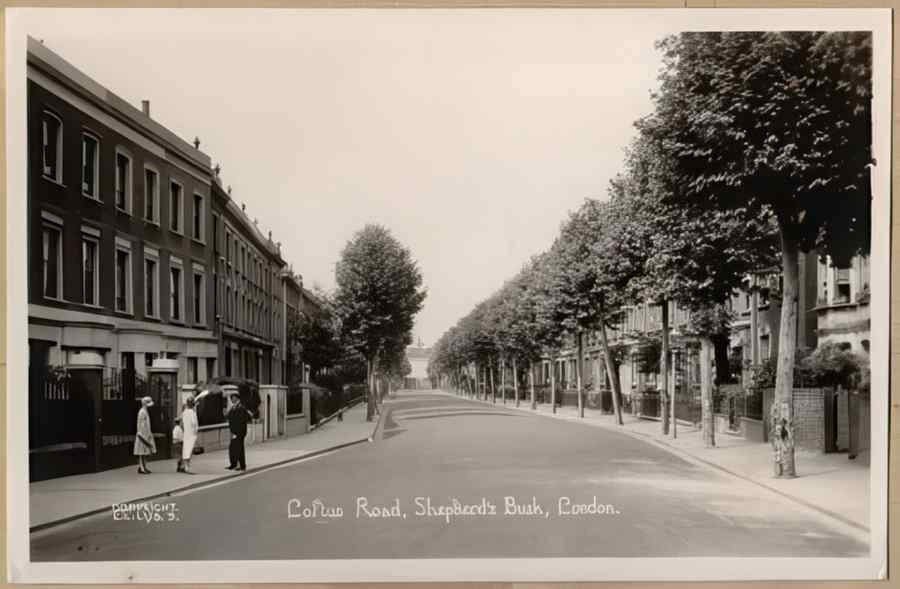 England Streets Of London 548 Vintage A4 Photo Print