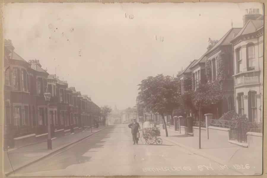 England Streets Of London 586 Vintage A4 Photo Print