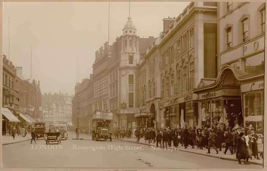 England Streets Of London 588 Vintage A4 Photo Print