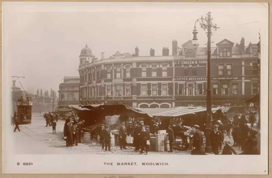 England Streets Of London 594 Vintage A4 Photo Print