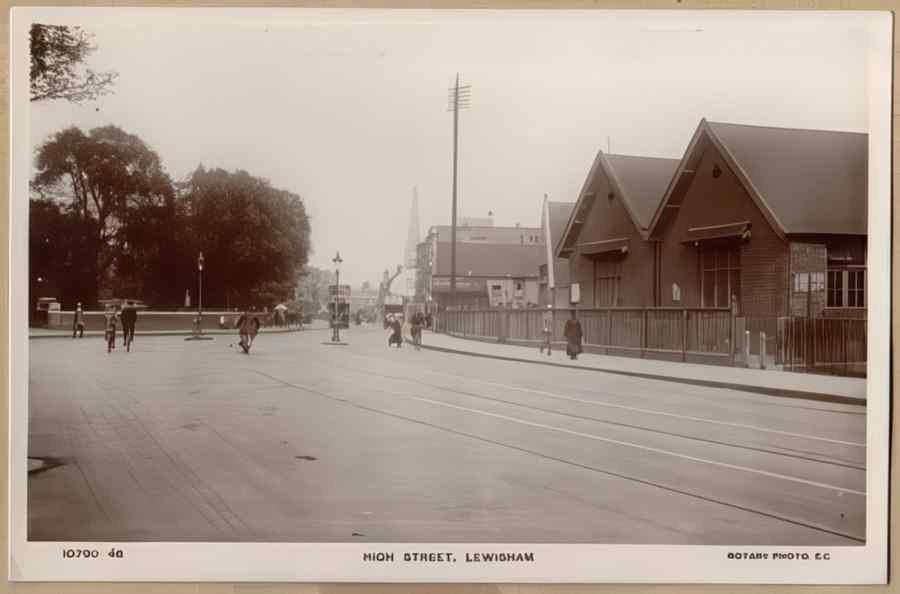 England Streets Of London 595 Vintage A4 Photo Print