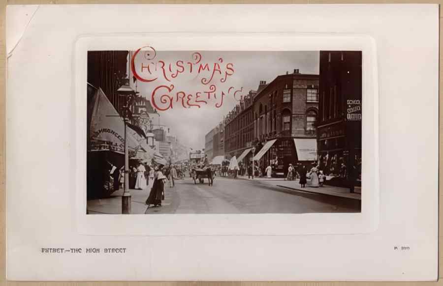 England Streets Of London 596 Vintage A4 Photo Print