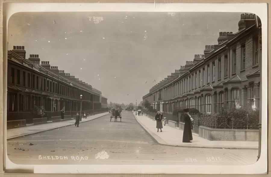 England Streets Of London 608 Vintage A4 Photo Print
