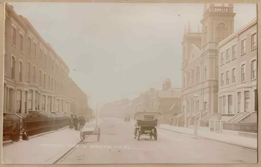 England Streets Of London 623 Vintage A4 Photo Print