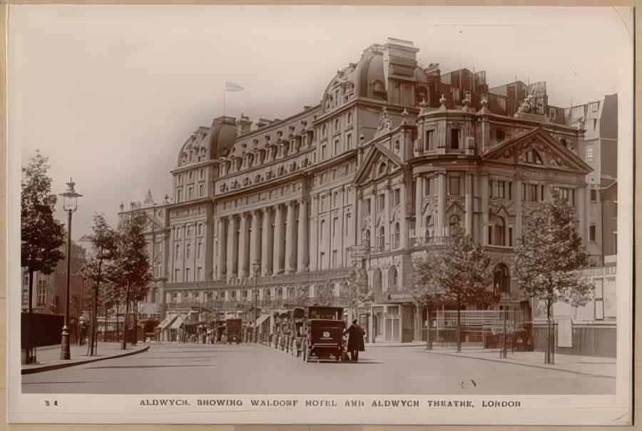 England Streets Of London 638 Vintage A4 Photo Print