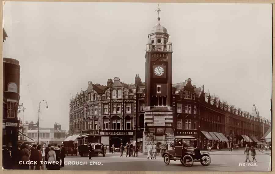 England Streets Of London 639 Vintage A4 Photo Print