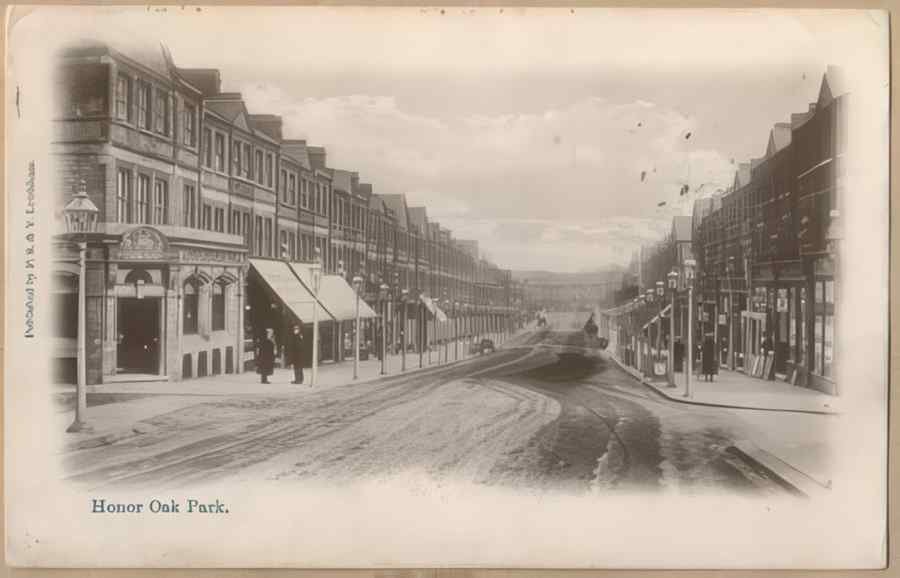 England Streets Of London 641 Vintage A4 Photo Print