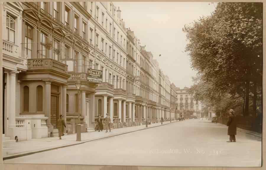 England Streets Of London 654 Vintage A4 Photo Print