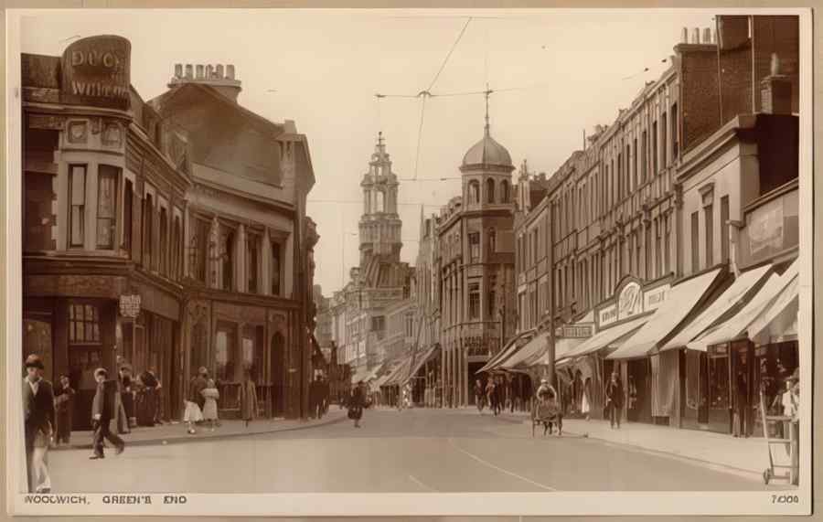 England Streets Of London 658 Vintage A4 Photo Print