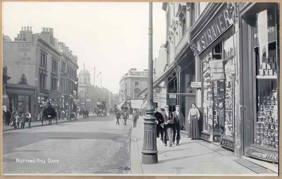 England Streets Of London 669 Vintage A4 Photo Print