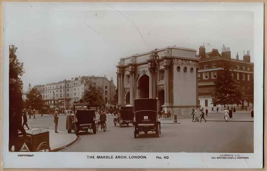 England Streets Of London 682 Vintage A4 Photo Print