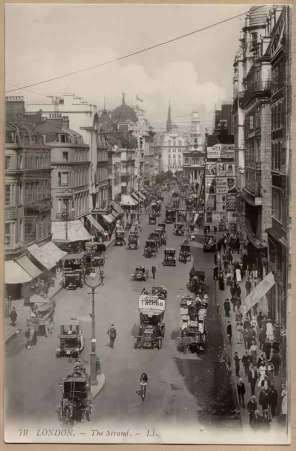 England Streets Of London 693 Vintage A4 Photo Print