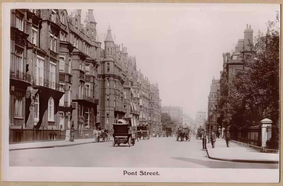 England Streets Of London 695 Vintage A4 Photo Print