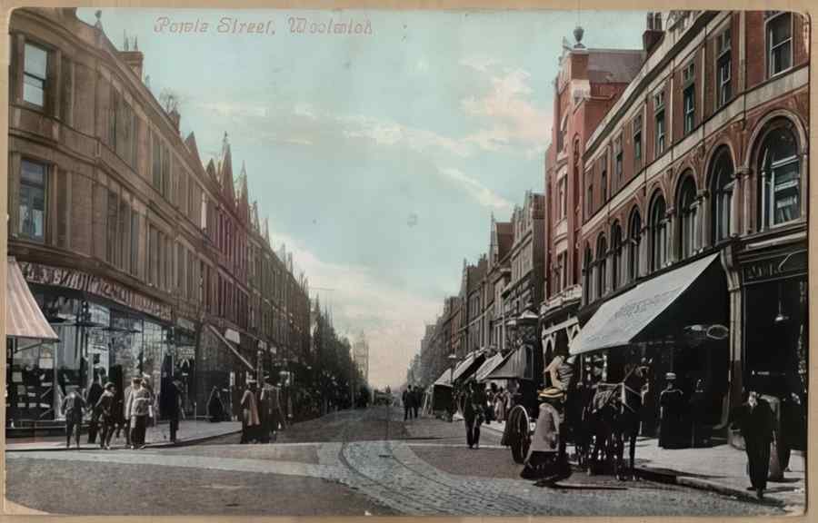 England Streets Of London 696 Vintage A4 Photo Print