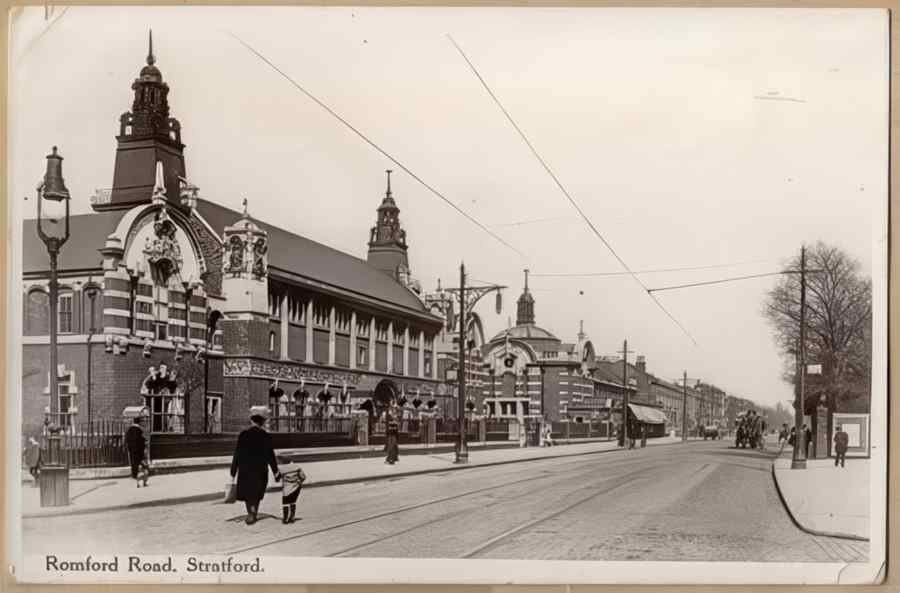 England Streets Of London 703 Vintage A4 Photo Print
