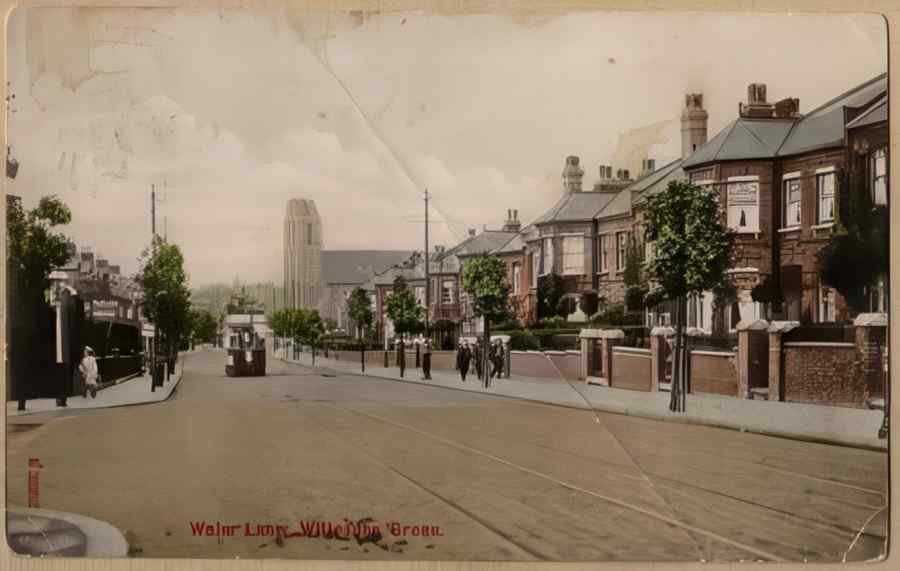 England Streets Of London 707 Vintage A4 Photo Print