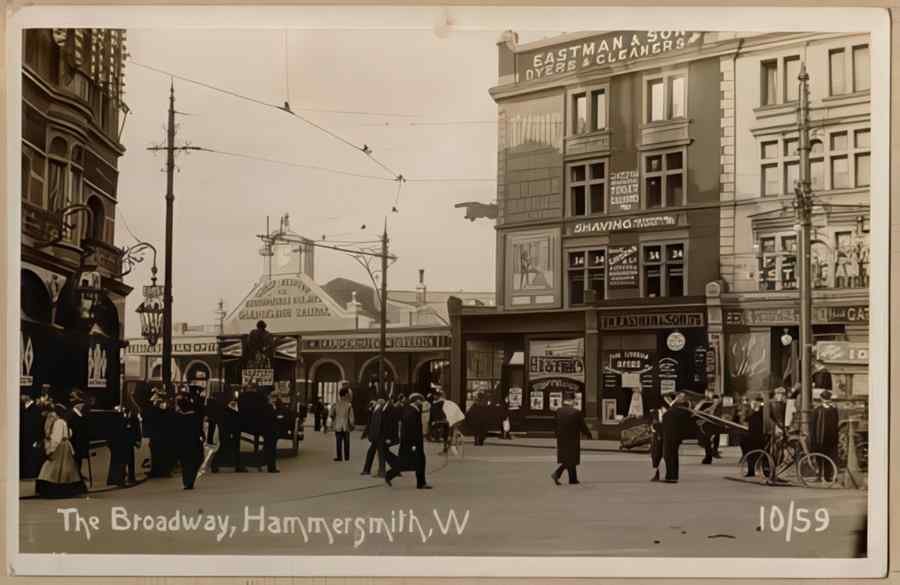 England Streets Of London 719 Vintage A4 Photo Print