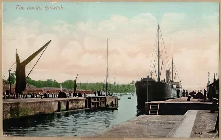 England Suffolk 14794 Vintage A4 Photo Print