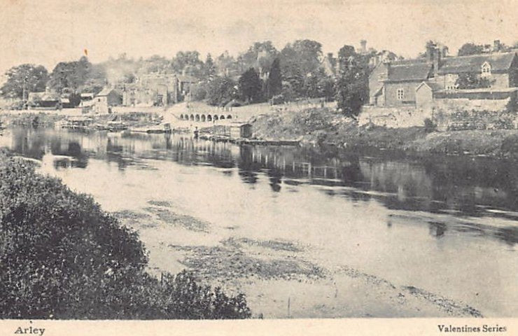 England Upper Arley River Severn Vintage A4 Photo Print