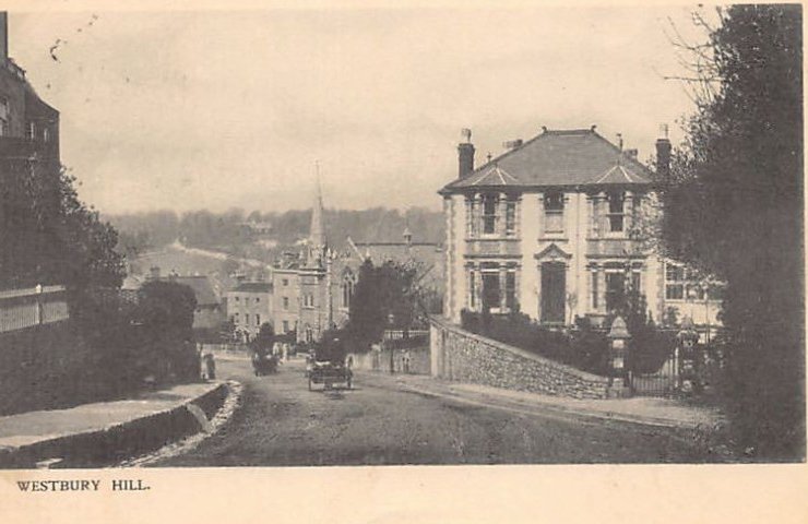 England Westbury Westbury Hill Vintage A4 Photo Print