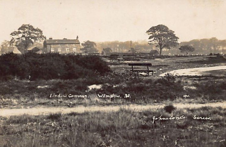 England Wilmslow Lindow Common Johnstons Series Vintage A4 Photo Print
