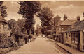 England Woolhampton Berks Station Road Vintage A4 Photo Print