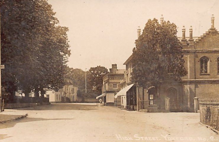 England Yoxford High Street Vintage A4 Photo Print