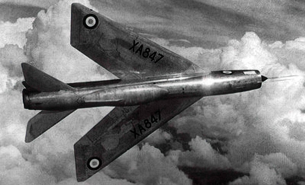 English Electric Lightning 12 A4 Photo Print