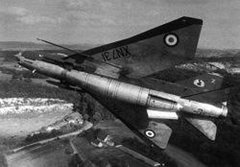 English Electric Lightning 5 Military A4 Photo Print