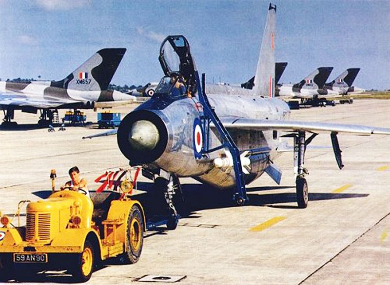 English Electric Lightning 7 Military A4 Photo Print