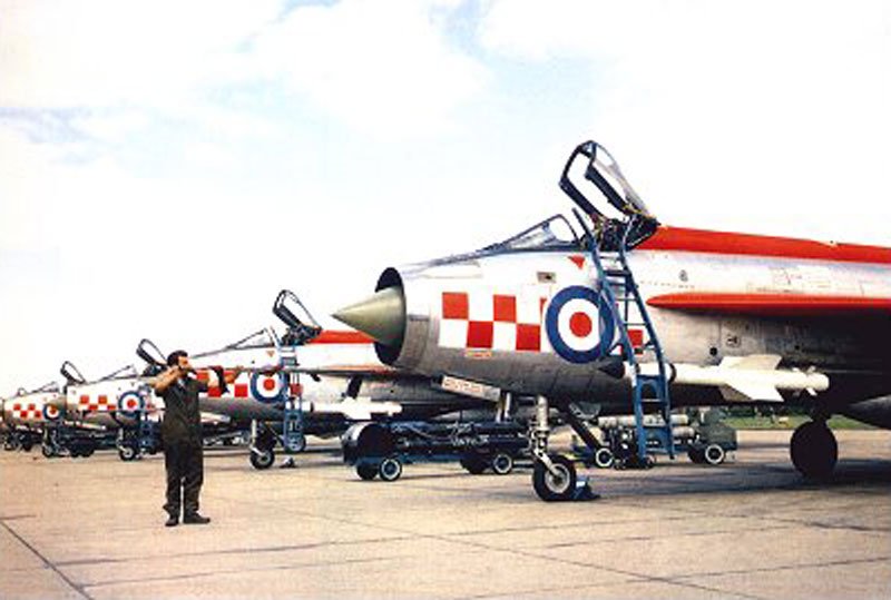 English Electric Lightning 8 Military A4 Photo Print