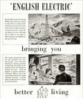 English Electric Rigs Vintage Retro Advert Poster A4 Photo Print