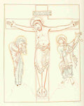 English Illuminated Manuscripts 1895 Christ on Cross A4 Photo Print