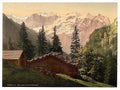 Engstlenalp Unterwald Vintage A4 Photo Print