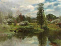 Enneking John Joseph Summer On The Lake A4 Photo Print