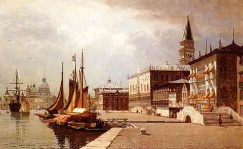 Enneking John Joseph Venice At Midday A4 Photo Print