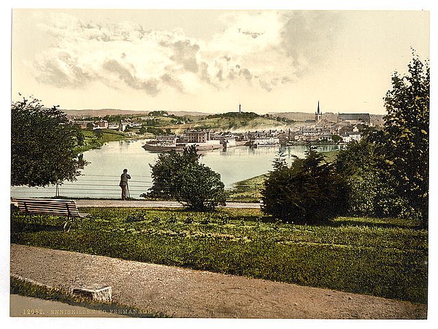 Enniskillen County Fermanagh Vintage A4 Photo Print