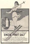 Enos Fruit Salt 1 Vintage Retro Advert Ads A4 Photo Print