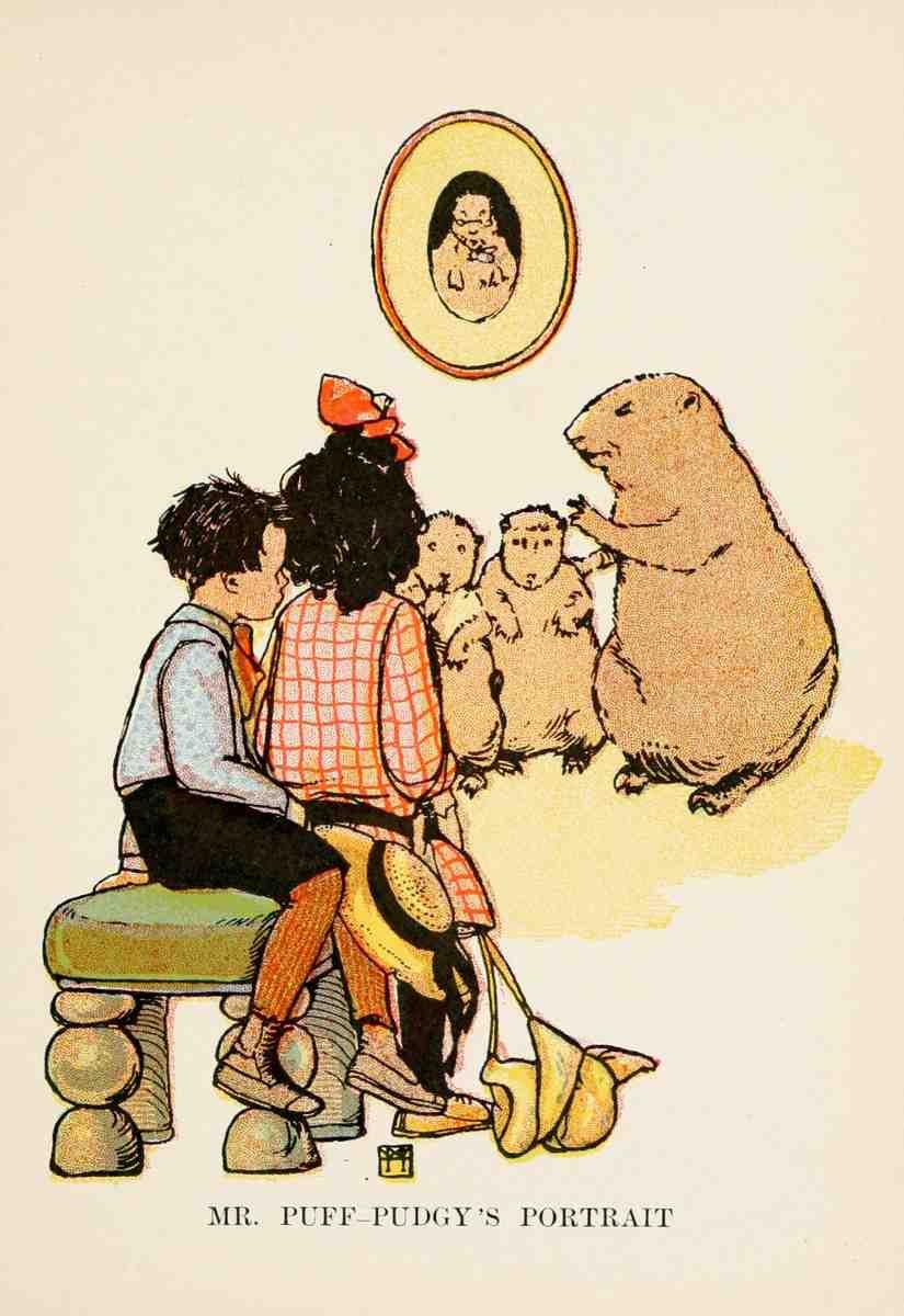 Enright Maginel Wright 1881 1966 Prairie Dog Town 1906 9 A4 Photo Print