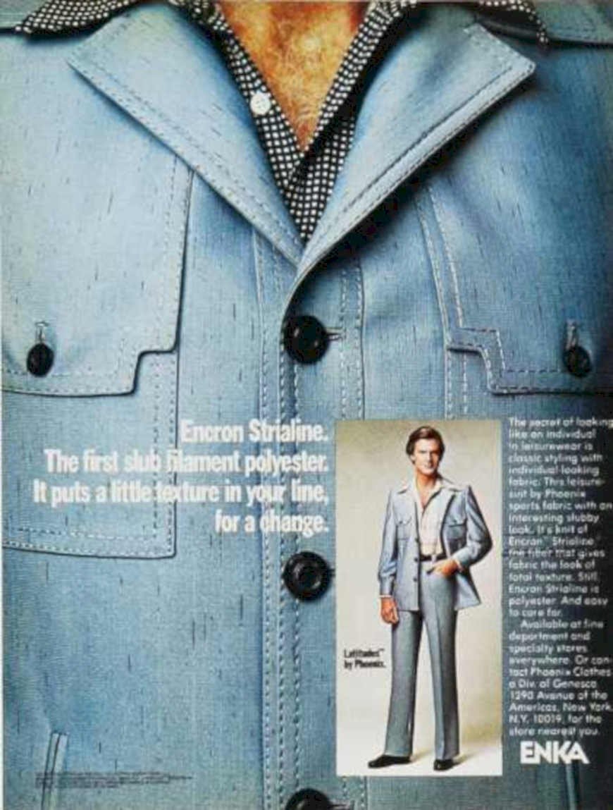 Enron Strial Fabric Vintage Retro Advert Ads A4 Photo Print