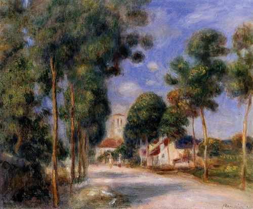 Entering The Village Of Essoyes 1901 A4 Photo Print
