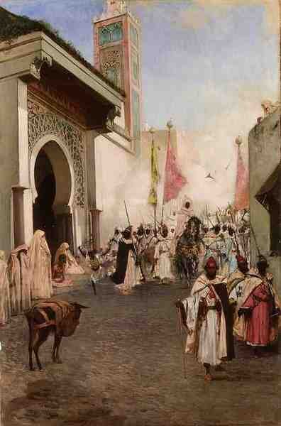 Entrance Of Mohammed Ii A4 Photo Print