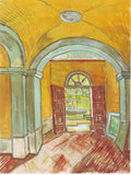 Entrance To The Hospital Van Gogh A4 Photo Print