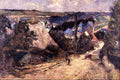 Entrance to a Village by Gauguin Impressionism A4 Photo Print